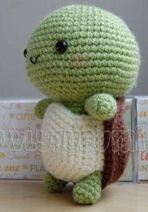 棒针编织乌龟视频,轻松学会棒针编织可爱乌龟